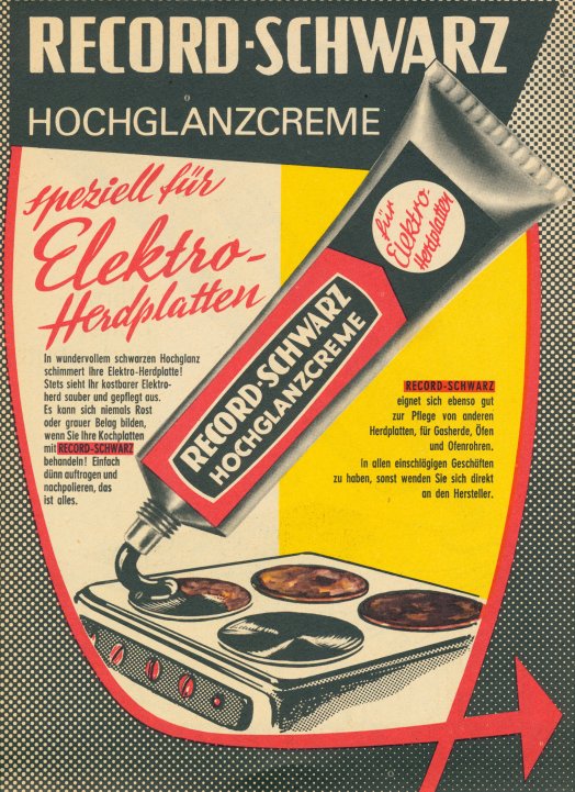 Bindulin Schwarzpaste Plakat 1