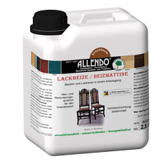 Lackbeize Holzton 2,5 Liter