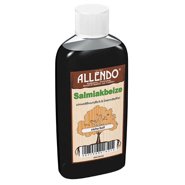 Salmiakbeize Holzton 250 ml Flasche   Farbe: eiche-hell