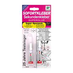 Sofortkleber Sparpack 6 g