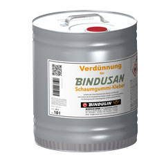 Verdnnung fr BINDUSAN Schaumgummikleber 10 Liter