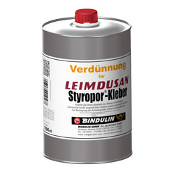 Verdünnung für LEIMDUSAN Styropor®-Kleber 1000 ml