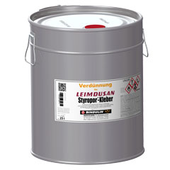 Verdnnung fr LEIMDUSAN Styropor-Kleber 25 Liter